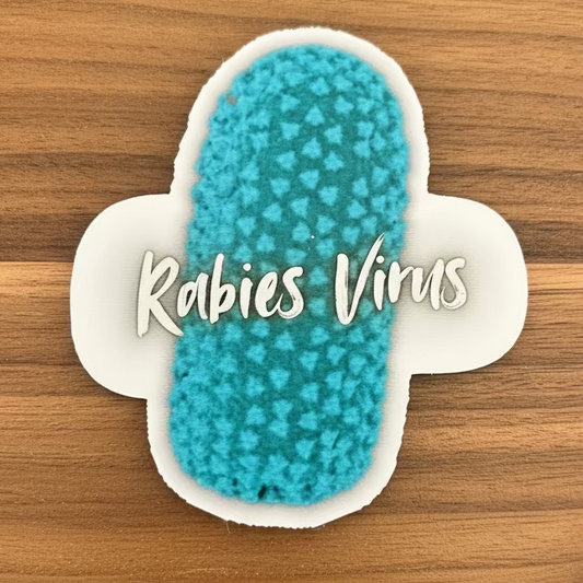 Rabies Sticker