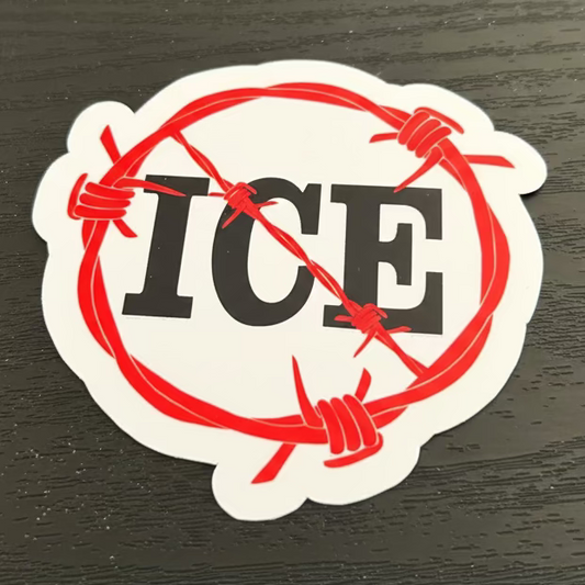 Ice Barb Wire Sticker