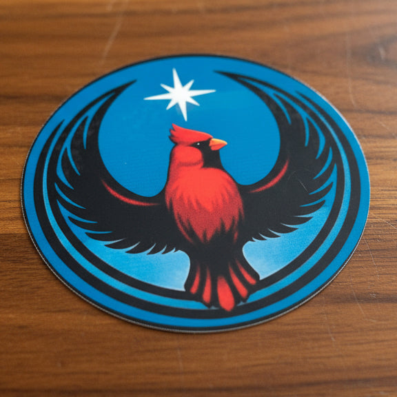 Cardinal Unity Sticker