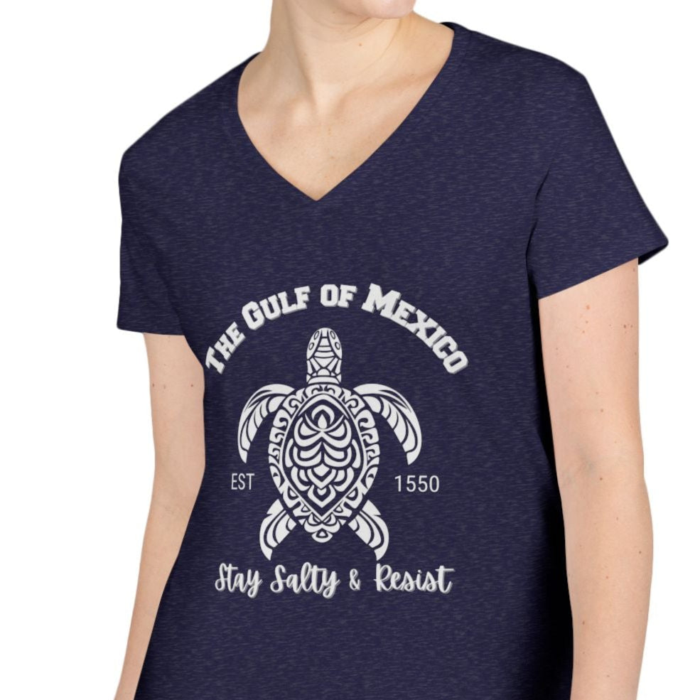 Gulf of Mexico - Ladies V-Neck Tee