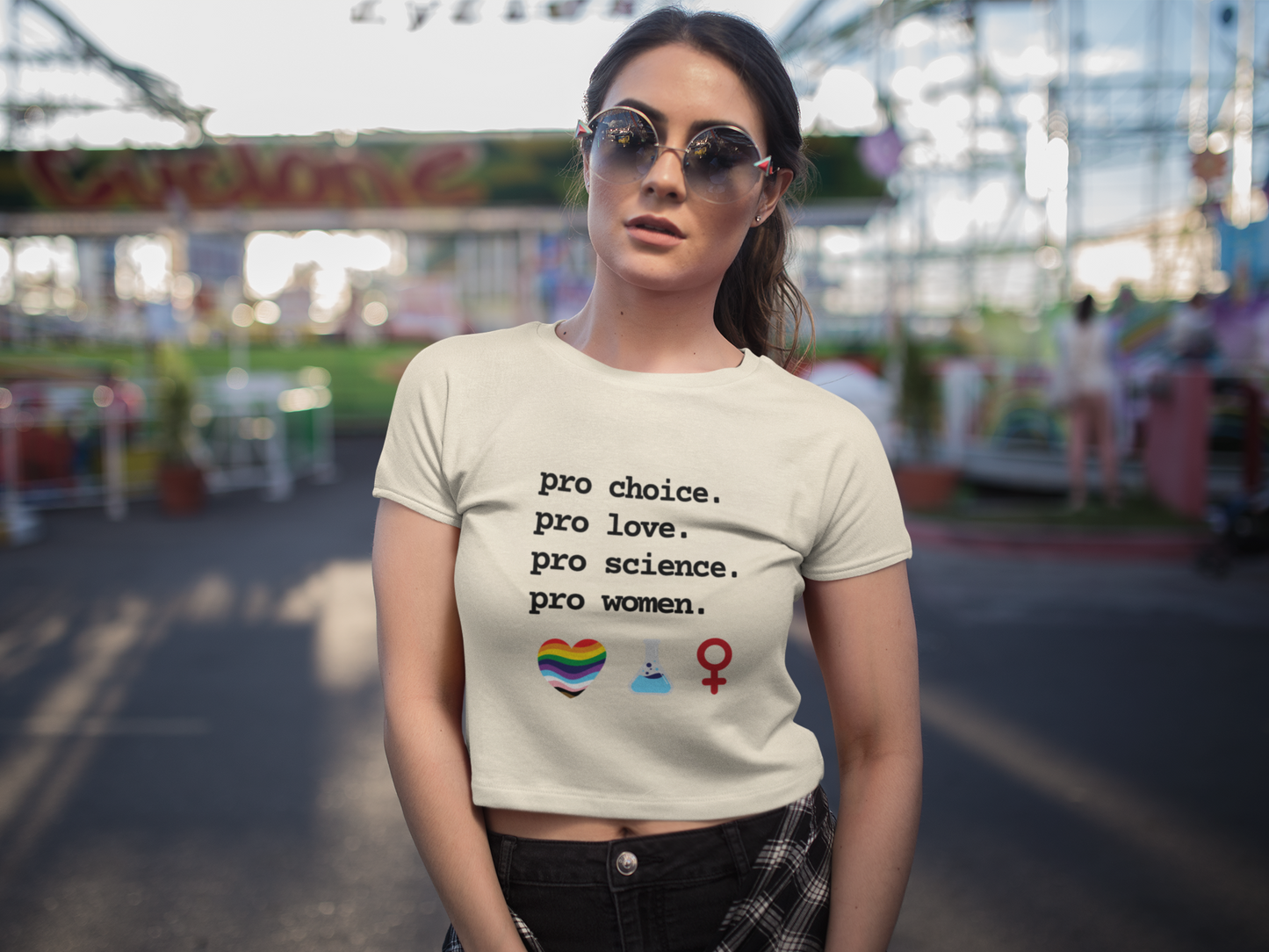 Pro Everything Unisex Heavy Cotton Tee - Love & Science Graphic Shirt