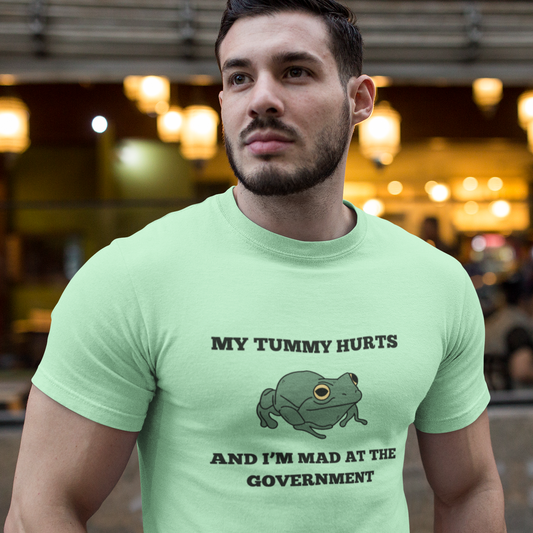 My Tummy Hurts & I'm Mad at the Government Shirt