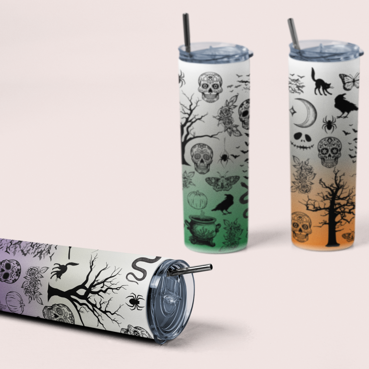 Halloween Spooky Tumblers