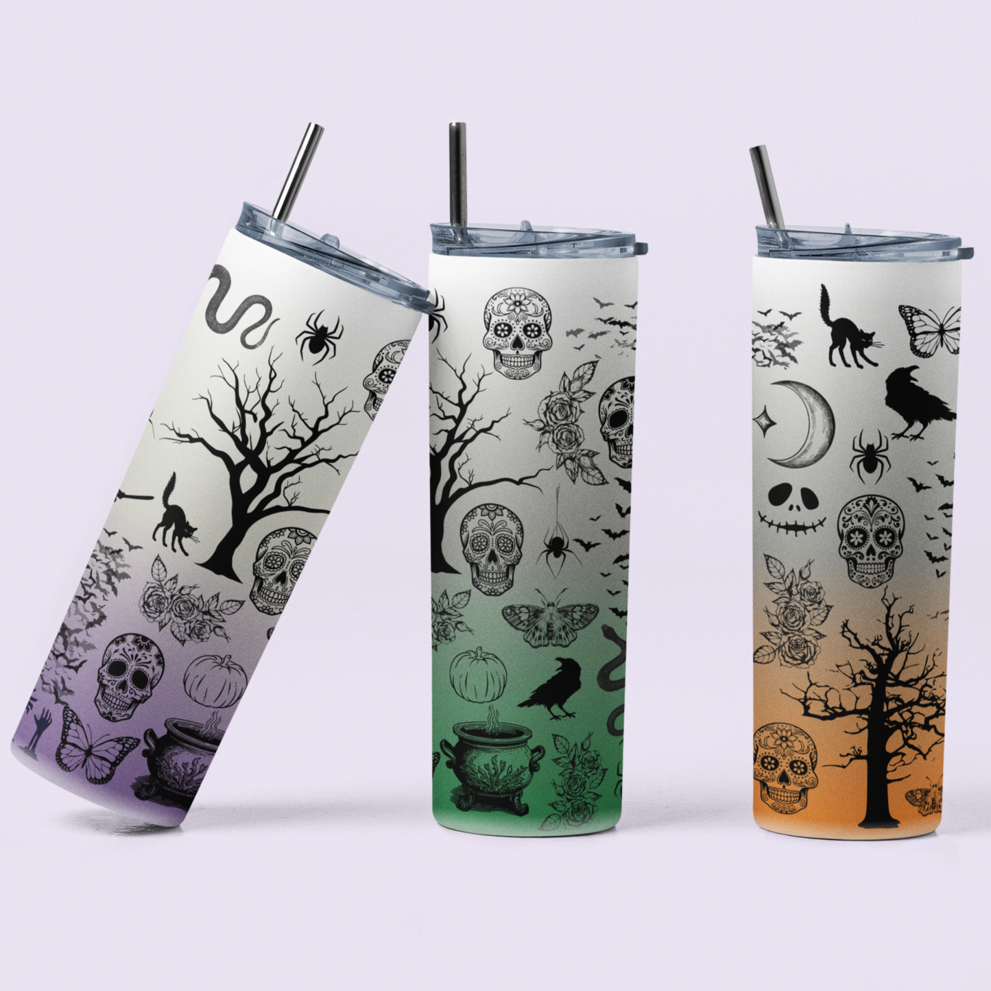 Halloween Spooky Tumblers