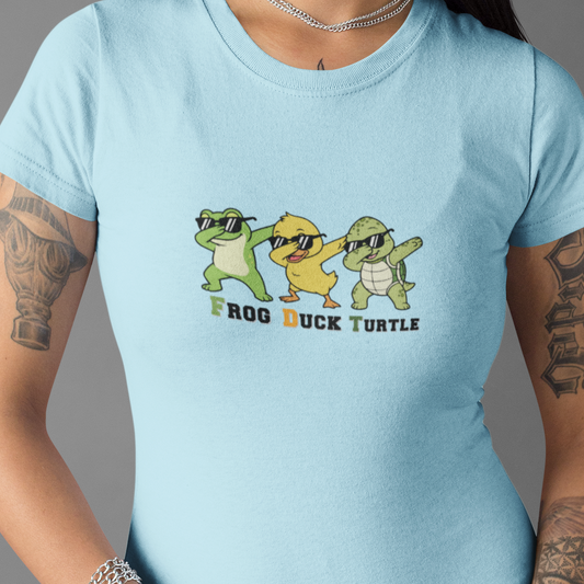 Frog Duck Turtle Shirt